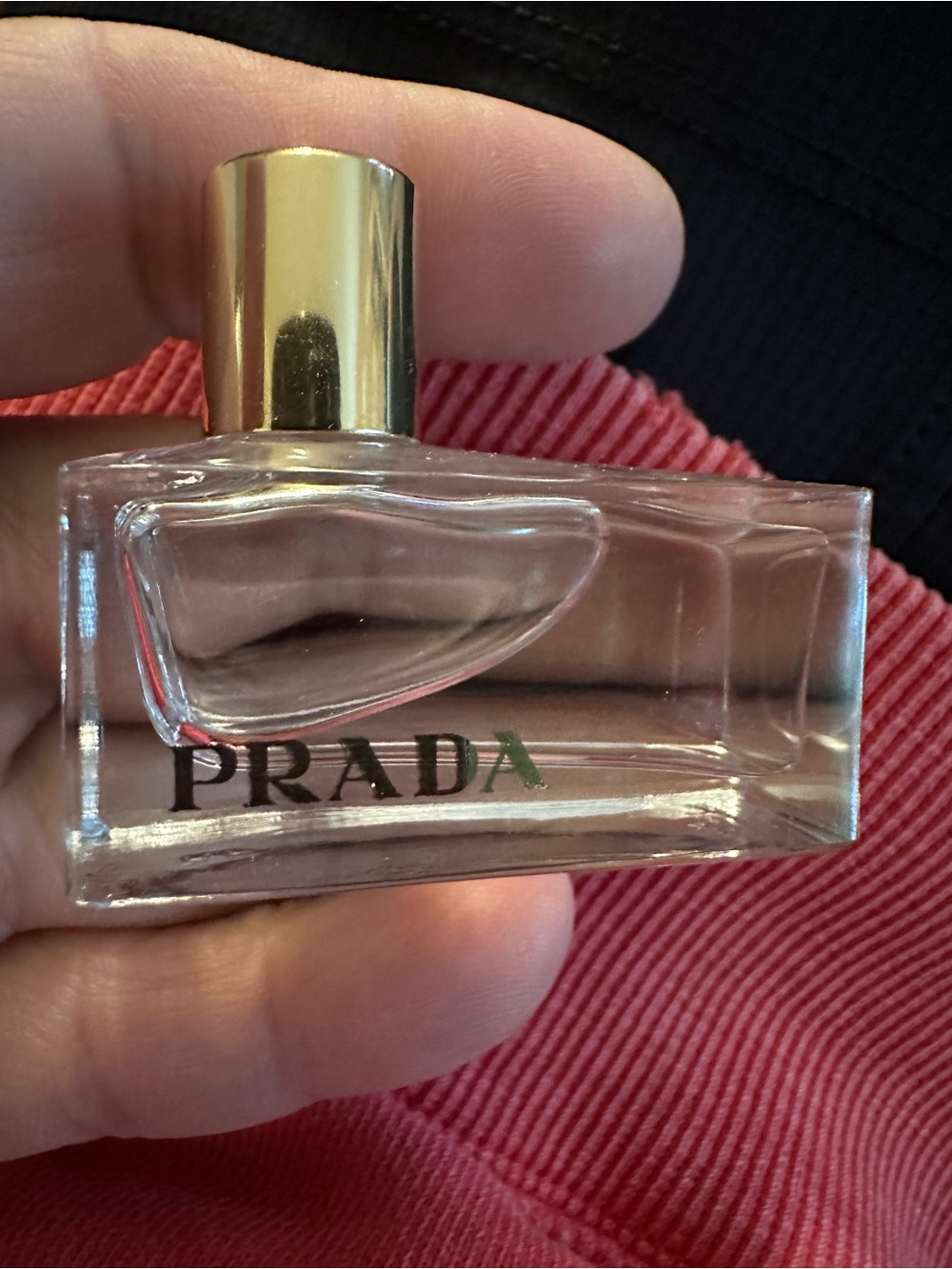 Prada L'EAU AMBRÉE Perfume Bottle — White & Gold Accents - Picture 6 of 7